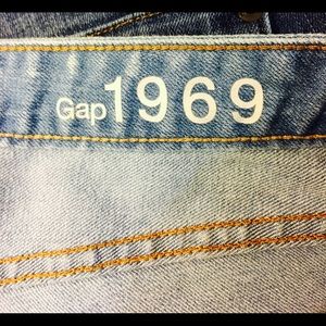 GAP Skinny, Distressed Jeans